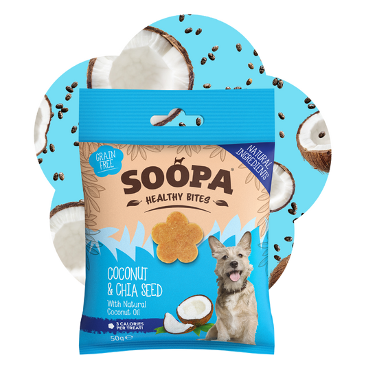 SOOPA HEALTHY BITES PRZYSMAK DLA PSA COCONUT CHIA SEED 50G