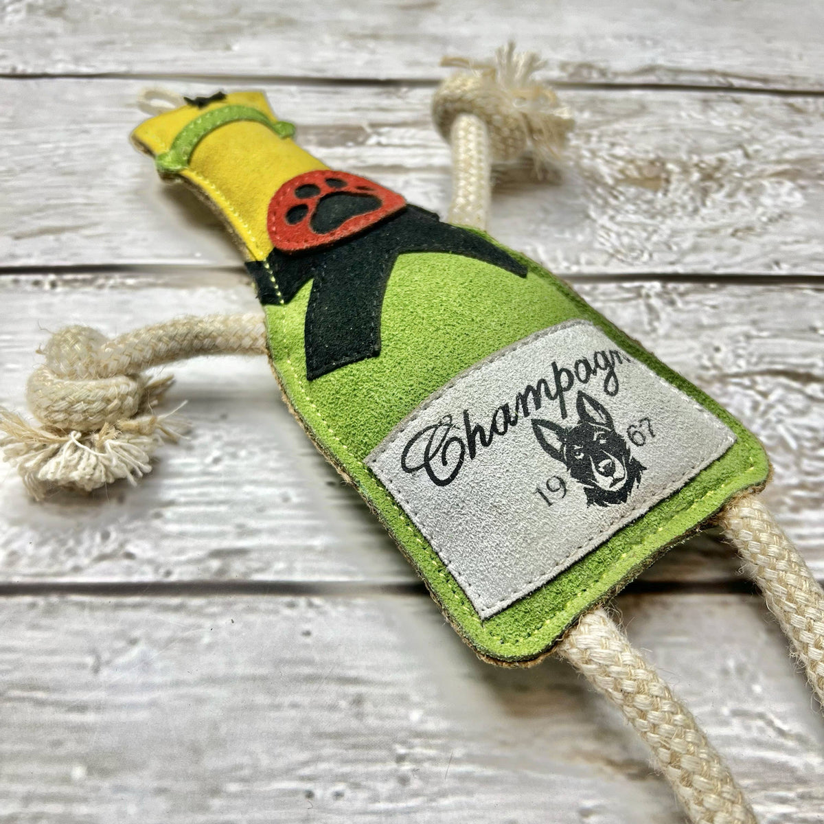 FUNNY ZOO CHAMPAGNE PAW ZABAWKA DLA PSÓW 🍾