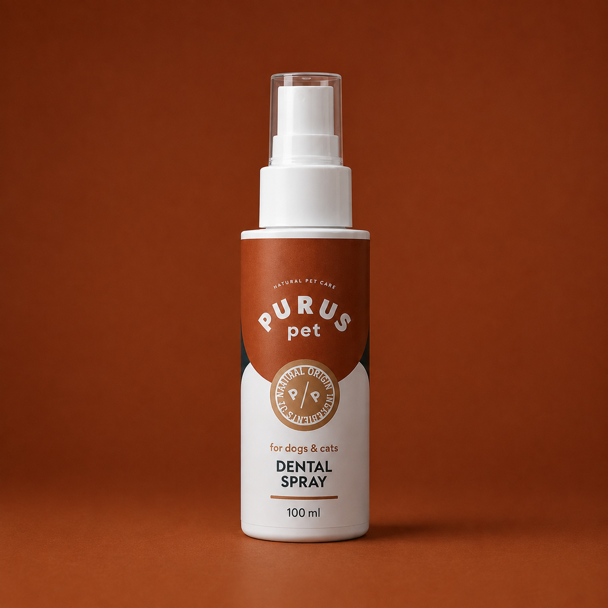 PURUS PET SPRAY DENTYSTYCZNY DLA PSÓW I KOTÓW – ŚWIEŻY ODDECH 100 ML