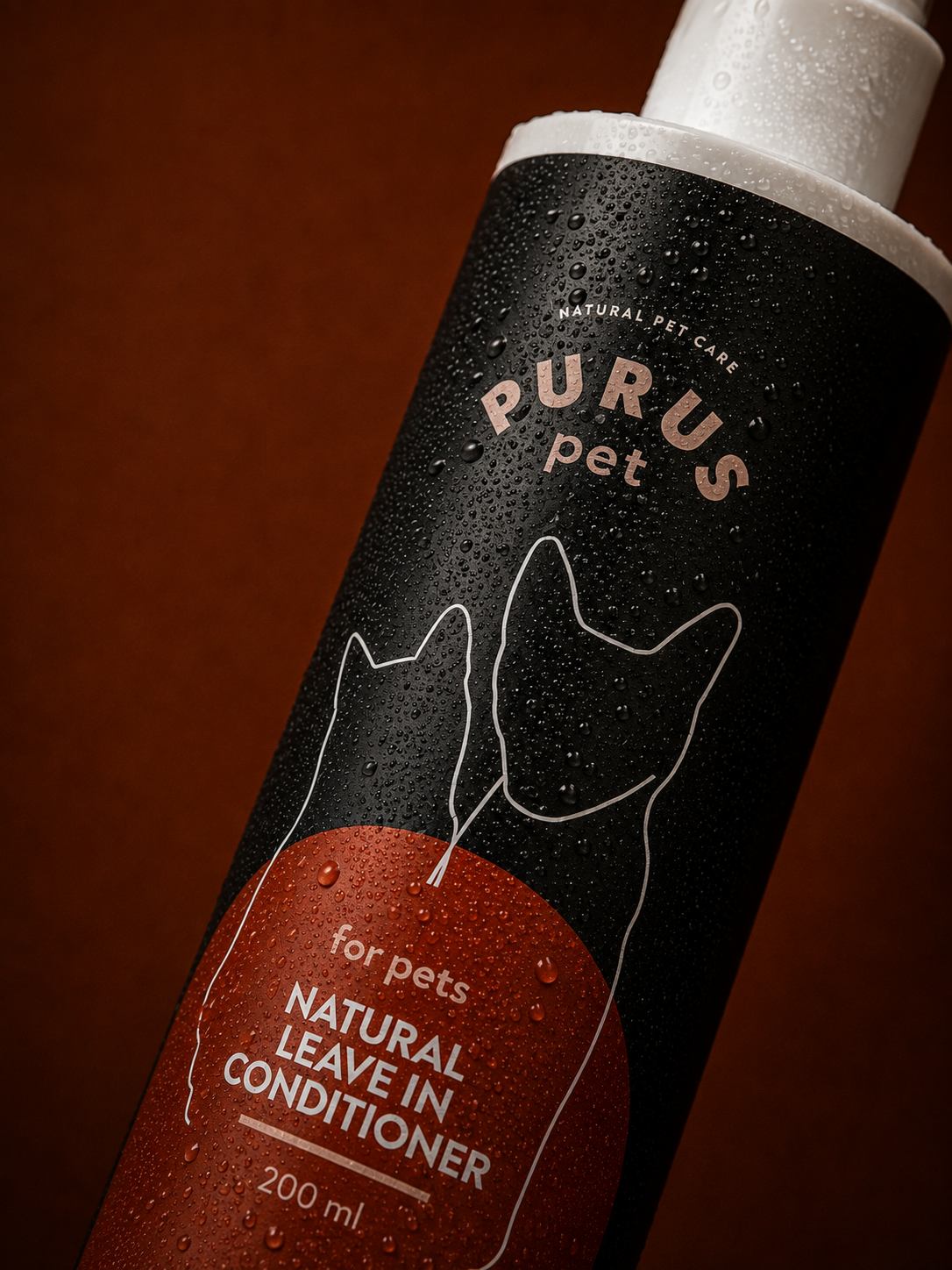 PURUS PET ODŻYWKA BEZ SPŁUKIWANIA DLA PSÓW – ROZPLĄTYWANIE I PIELĘGNACJA SIERŚCI 200 ML
