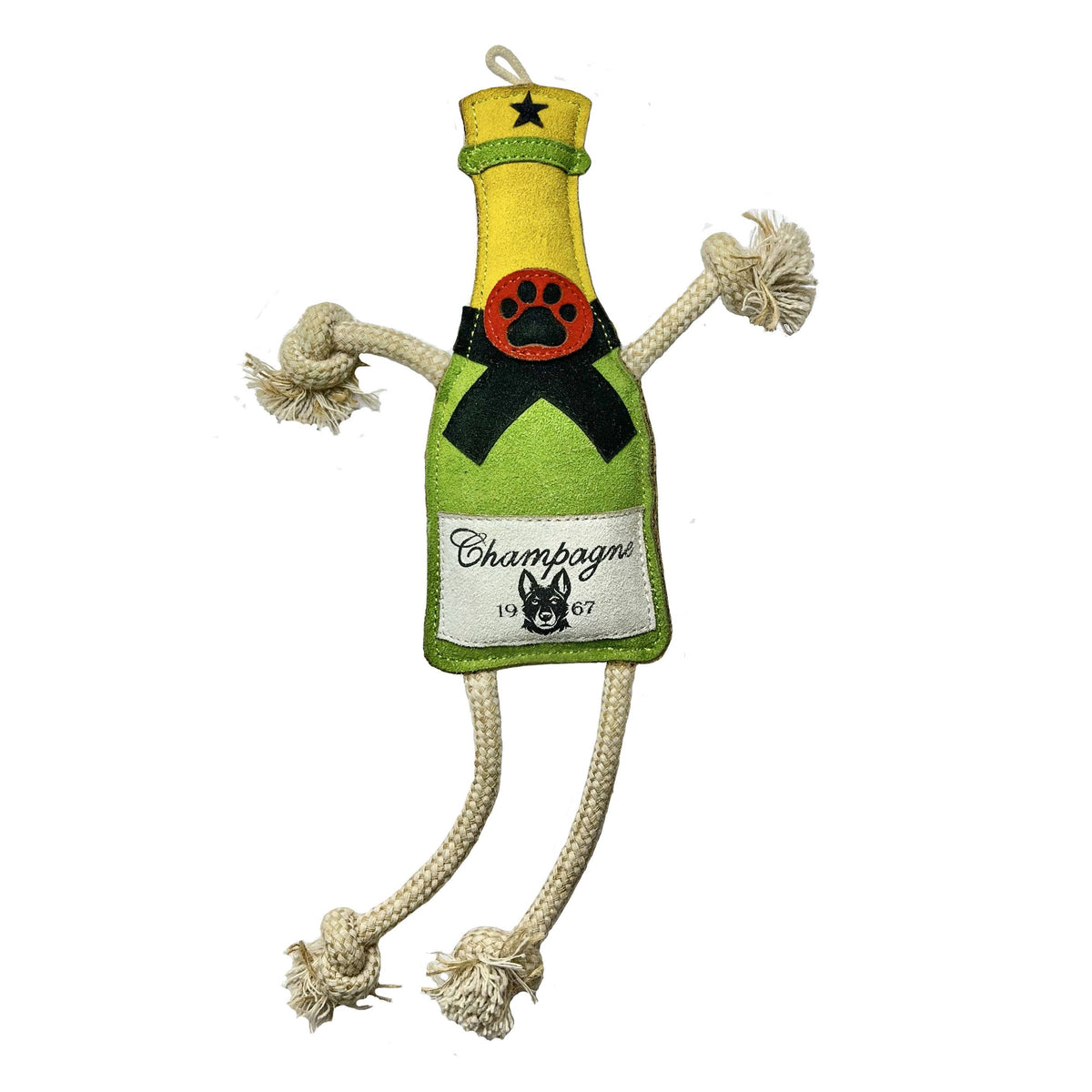 FUNNY ZOO CHAMPAGNE PAW ZABAWKA DLA PSÓW 🍾