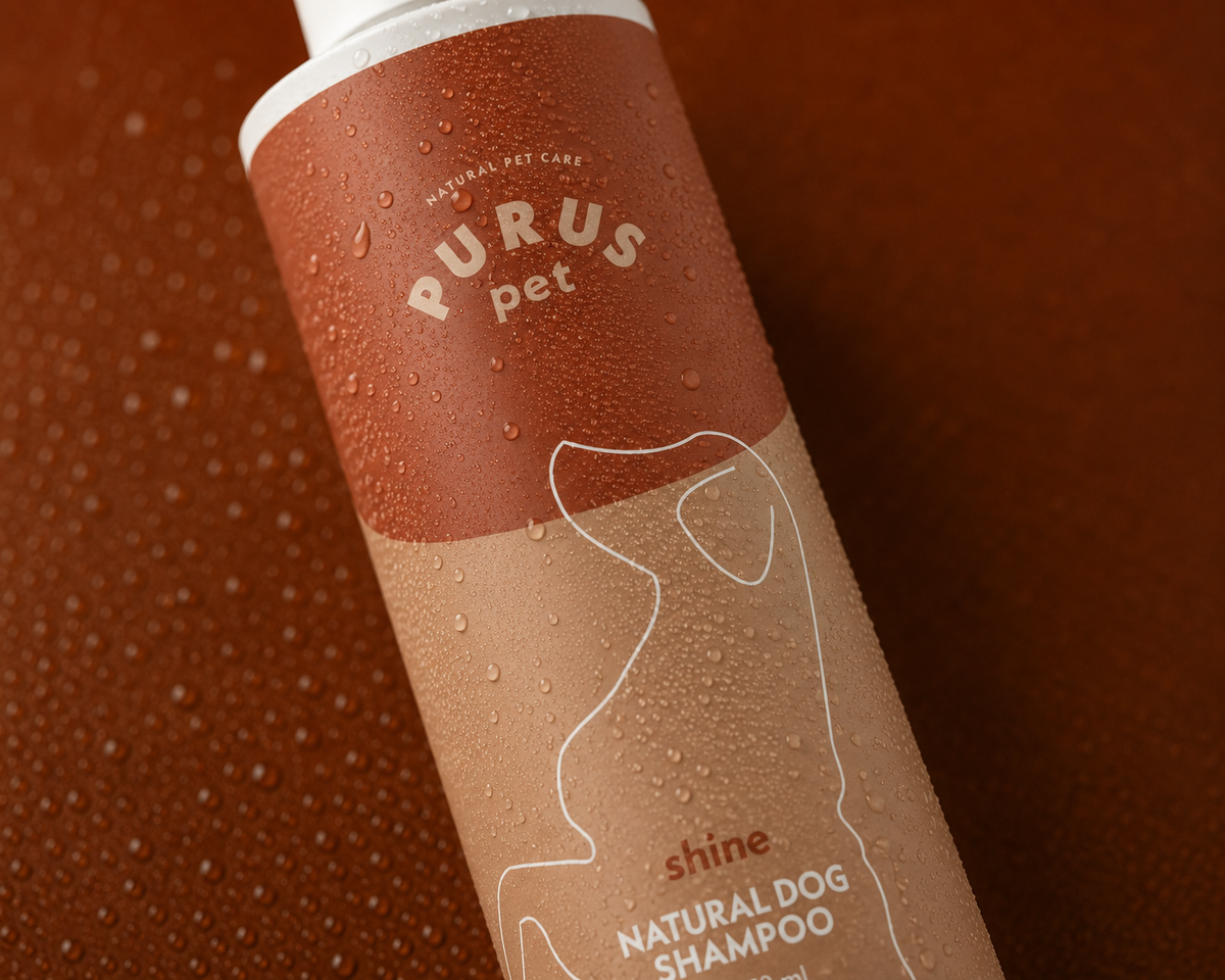 PURUS PET SZAMPON SHINE DLA PSÓW – ODŻYWCZA PIELĘGNACJA I LŚNIĄCA SIERŚĆ 250 ML