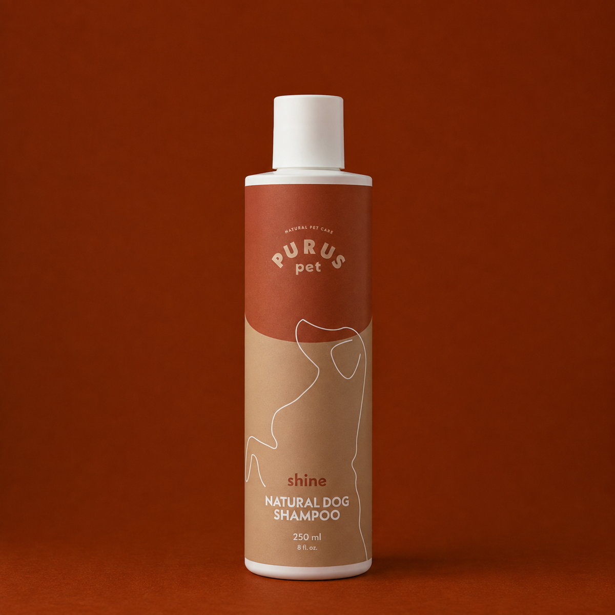 PURUS PET SZAMPON SHINE DLA PSÓW – ODŻYWCZA PIELĘGNACJA I LŚNIĄCA SIERŚĆ 250 ML