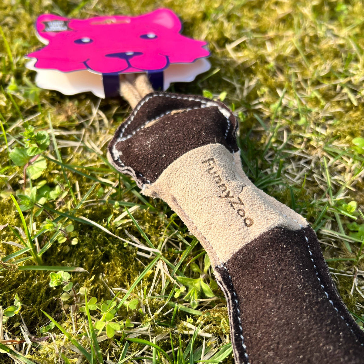 FUNNY ZOO NATURALNA ZABAWKA DLA PSÓW WĄŻ Z ZAMSZU 🐍