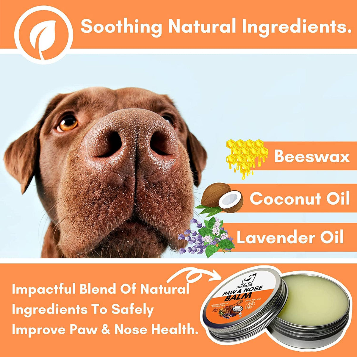 OURPETSLIFE BALSAM OCHRONNY DO ŁAP I NOSA