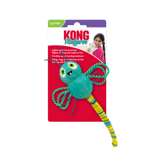 KONG FLINGAROO DRAGONFLY ASSORTED EU