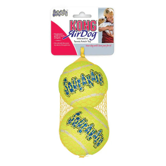 KONG AIR SQUEAKER TENNIS BALL L 7,6 CM 2 PCS.