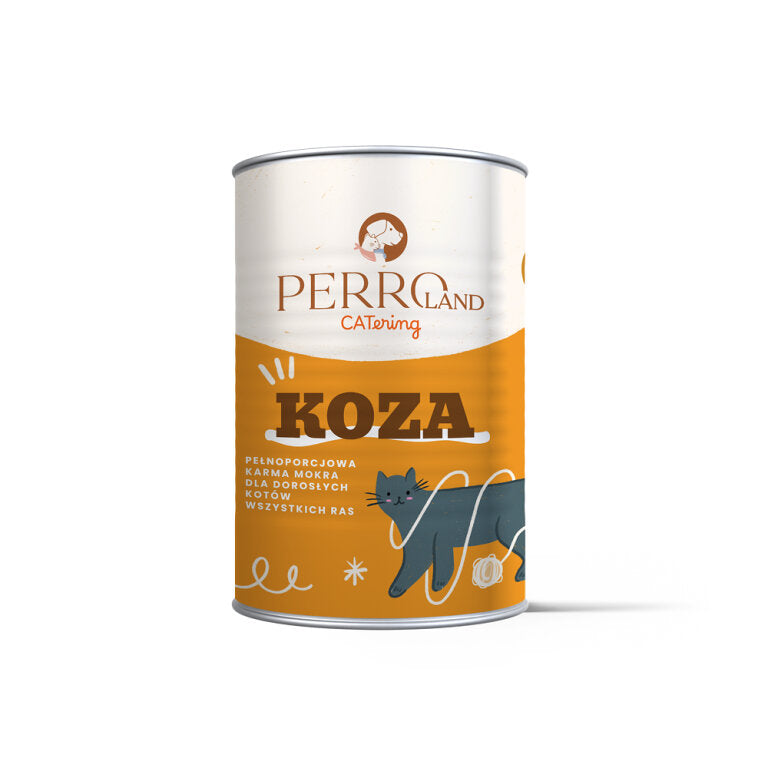 PERRO CATERING MOKRA KARMA DLA KOTA KOZA 400G