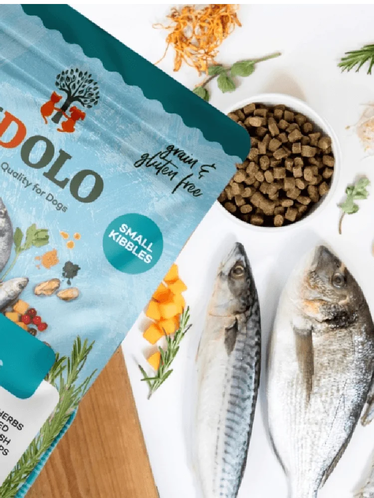 YDOLO MINI PÓŁWILGOTNA KARMA DLA PSA WILD FISH 700G