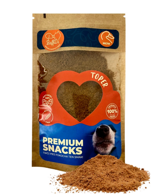 BAFFIDI TOPER PRZYSMAKI DLA PSA SUSZONE MIĘSO KACZKA 100G