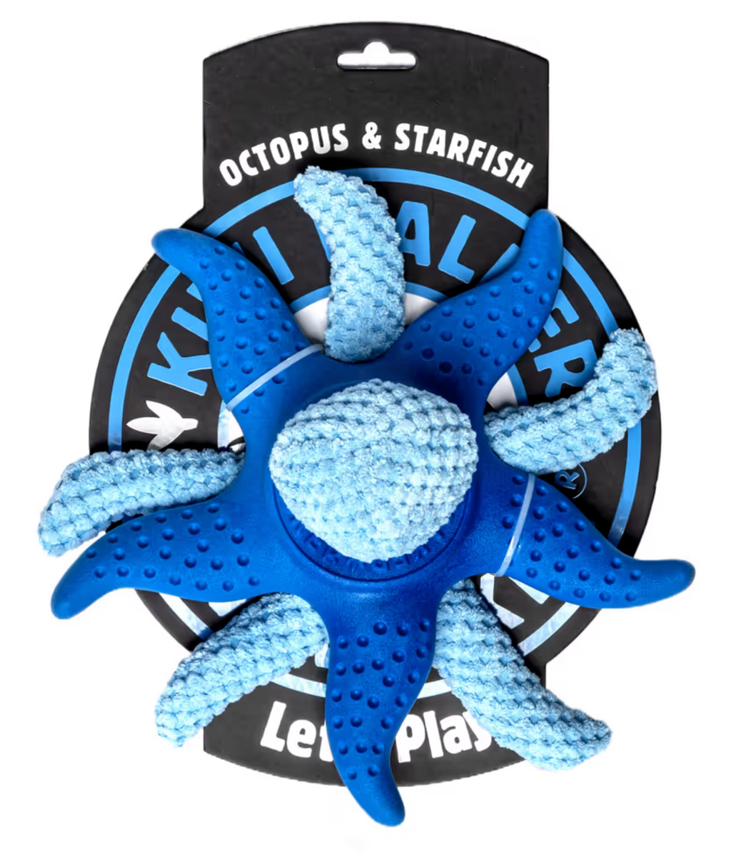 KIWI WALKER LET'S PLAY OCTOPUS STARFISH NIEBIESKI