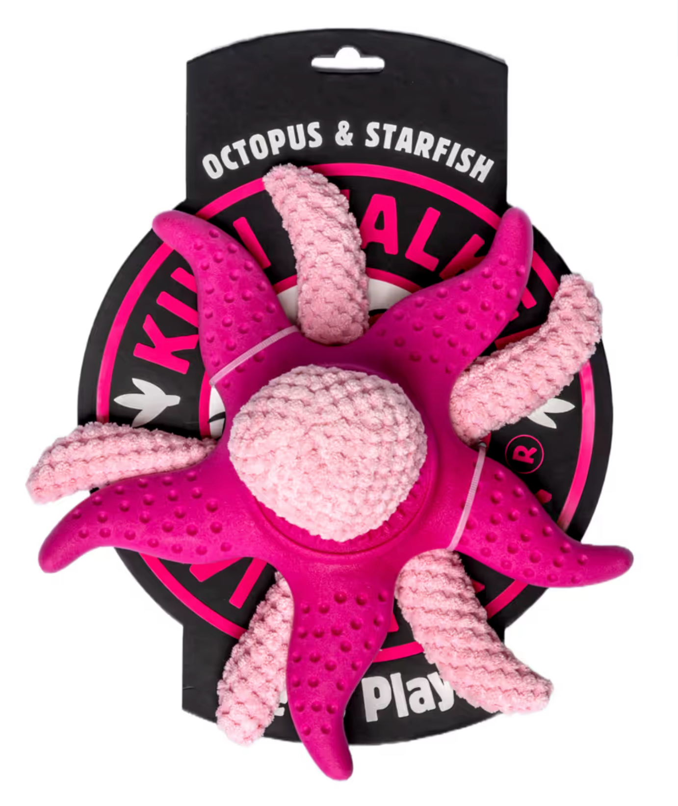 KIWI WALKER LET'S PLAY OCTOPUS STARFISH RÓŻOWY