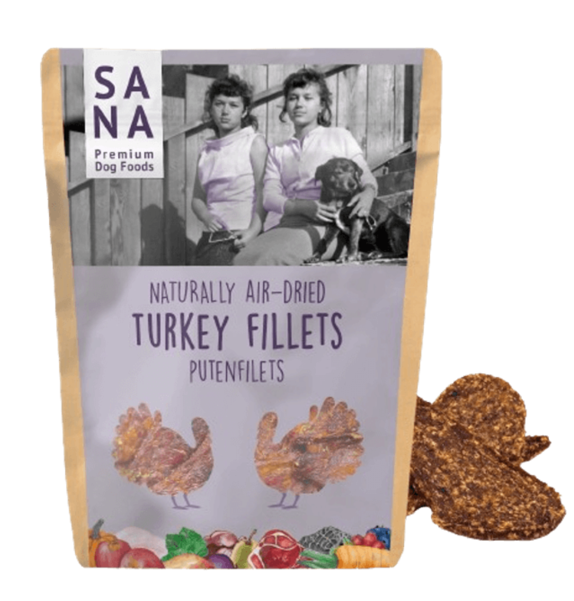 SANADOG PRZYSMAK DLA PSA FILETY Z INDYKA 100G