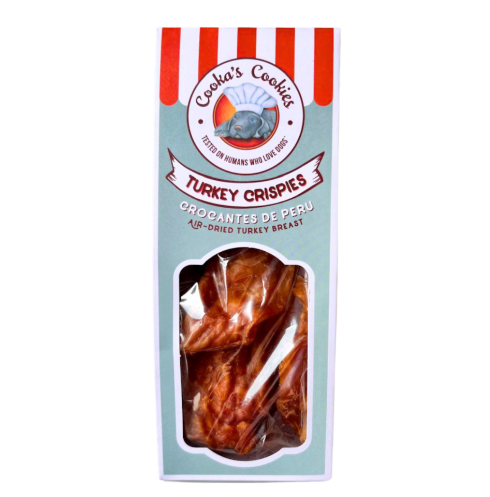 COOKAS COOKIES PRZYSMAKI DLA PSA TURKEY CRISPIES SUSZONE PIERSI Z INDYKA 95G