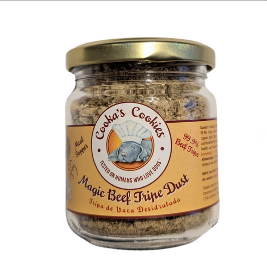 COOKAS COOKIES TOPER BEEF TRIPE DUST Z FLAKÓW WOŁOWYCH 60G