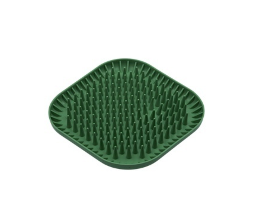 FIBOO FIBOOWL SPIKY BUTELKOWA ZIELEŃ - JEŻOMISKA 19X19