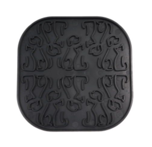 FIBOO LOLLIPOP - CZARNY - MATA DO LIZANIA 19 × 19CM