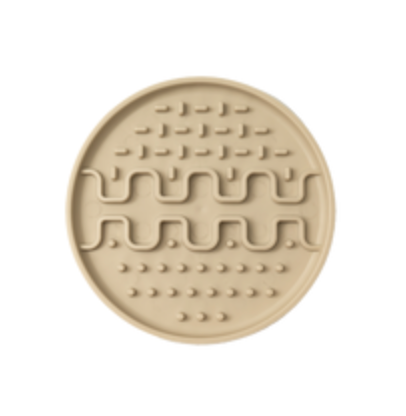 FIBOO LOLLIPOP MINI BEŻOWY - WKŁADKA DO MISKI Ø 13 CM