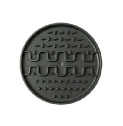 FIBOO LOLLIPOP MINI CZARNY - CZARNA WKŁADKA DO MISKI Ø 13 CM