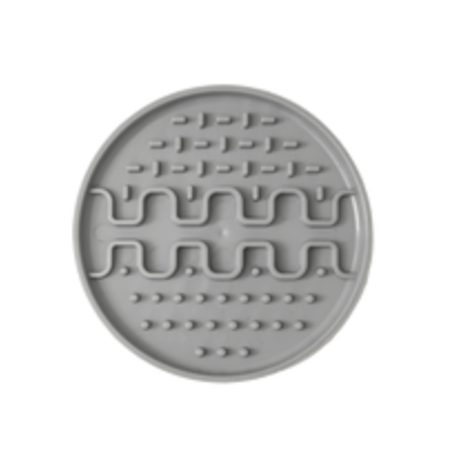 FIBOO LOLLIPOP MINI JASNY SZARY - WKŁADKA DO MISKI Ø 13 CM