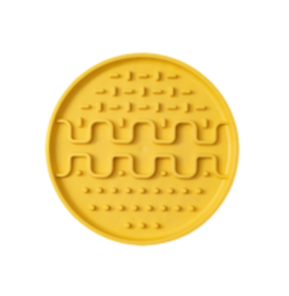 FIBOO LOLLIPOP MINI ŻÓŁTY - WKŁADKA DO MISKI Ø 13 CM