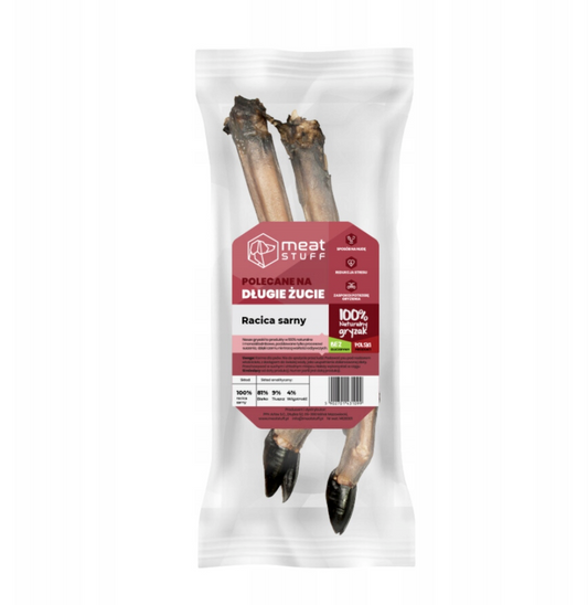 MEATSTUFF GRYZAK DLA PSA RACICA SARNY Z FUTREM 2 SZT.