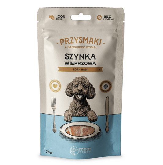 MEATSTUFF PRZYSMAKI Z PAŃSKIEGO STOŁU - SZYNKA WIEPRZOWA 75 G