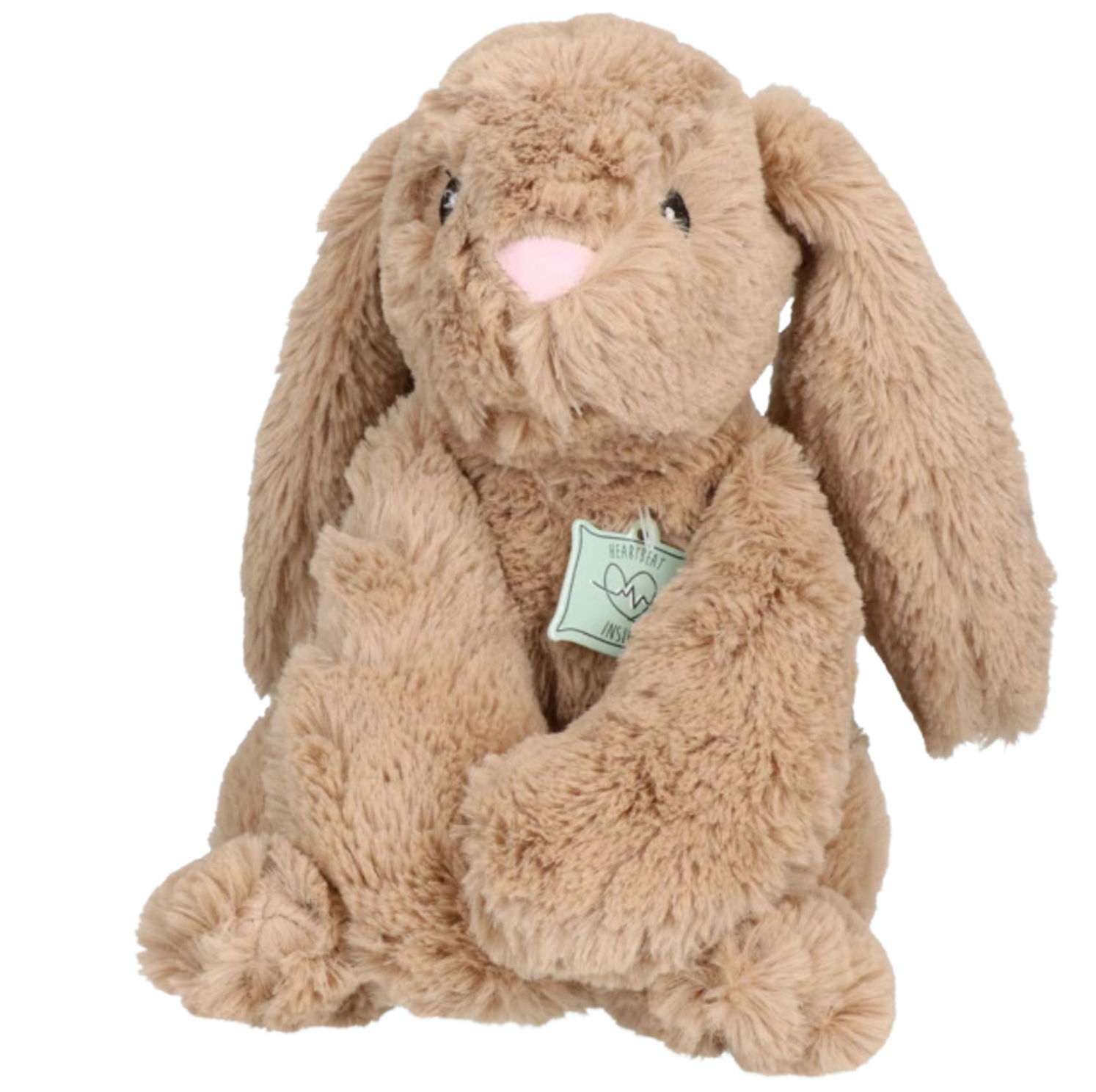 COZY DOG BUNNY BROWN - PLUSZAK Z BIJĄCYM SERDUSZKIEM