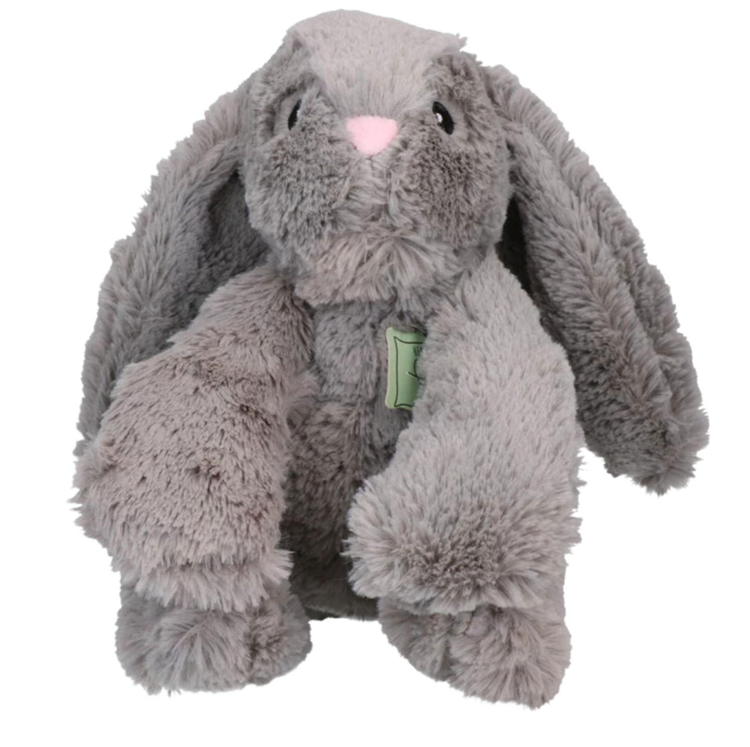 COZY DOG BUNNY GREY - PLUSZAK Z BIJĄCYM SERDUSZKIEM