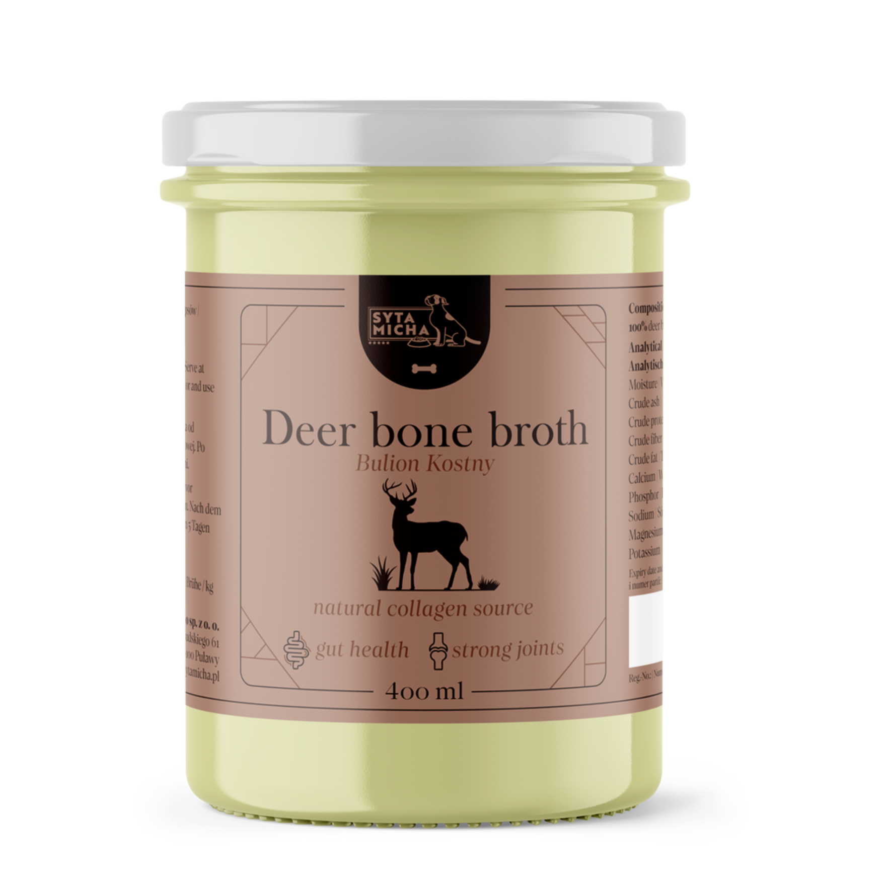 SYTA MICHA BULION Z KOŚCI JELENICH 400 ML