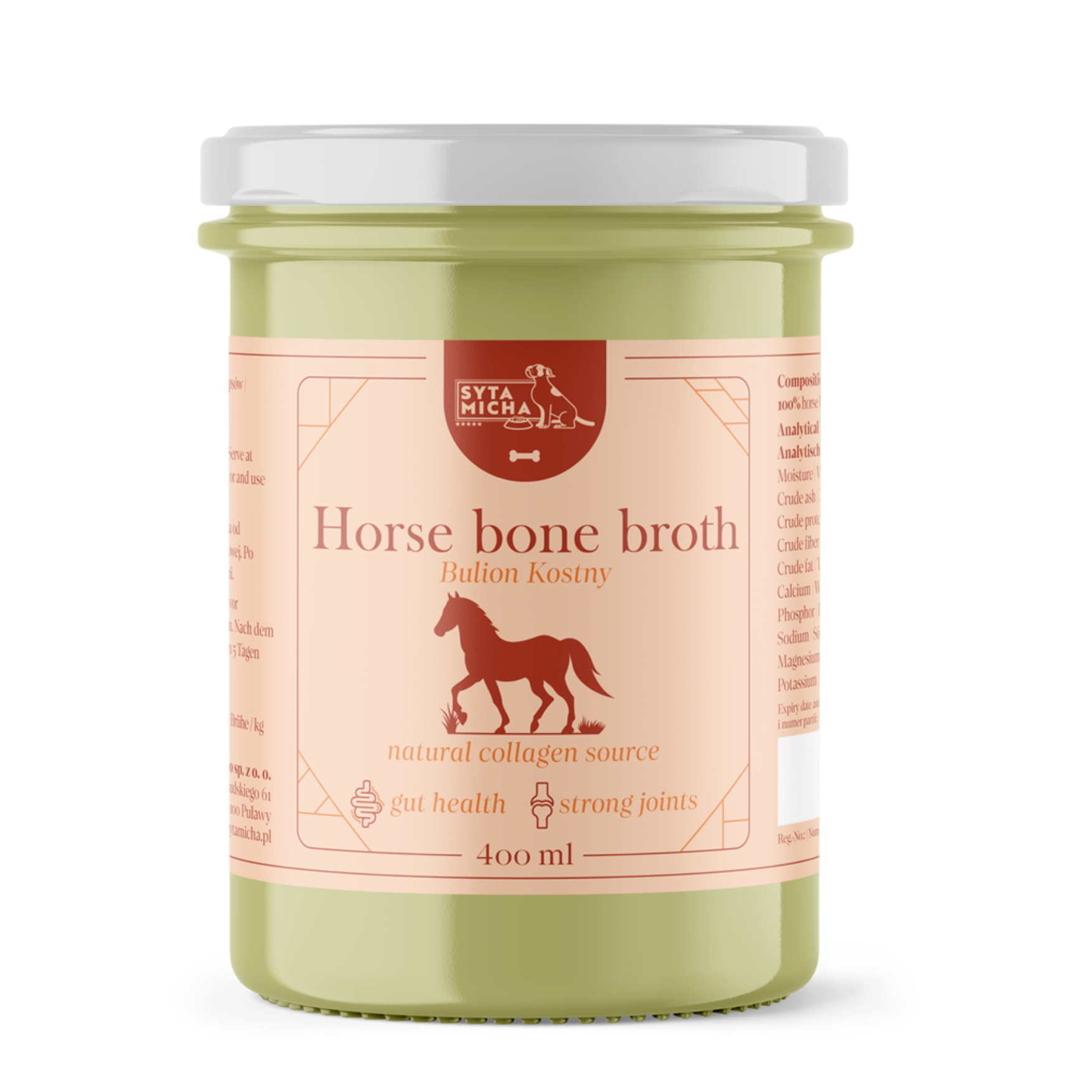 SYTA MICHA BULION Z KOŚCI KOŃSKICH 400 ML