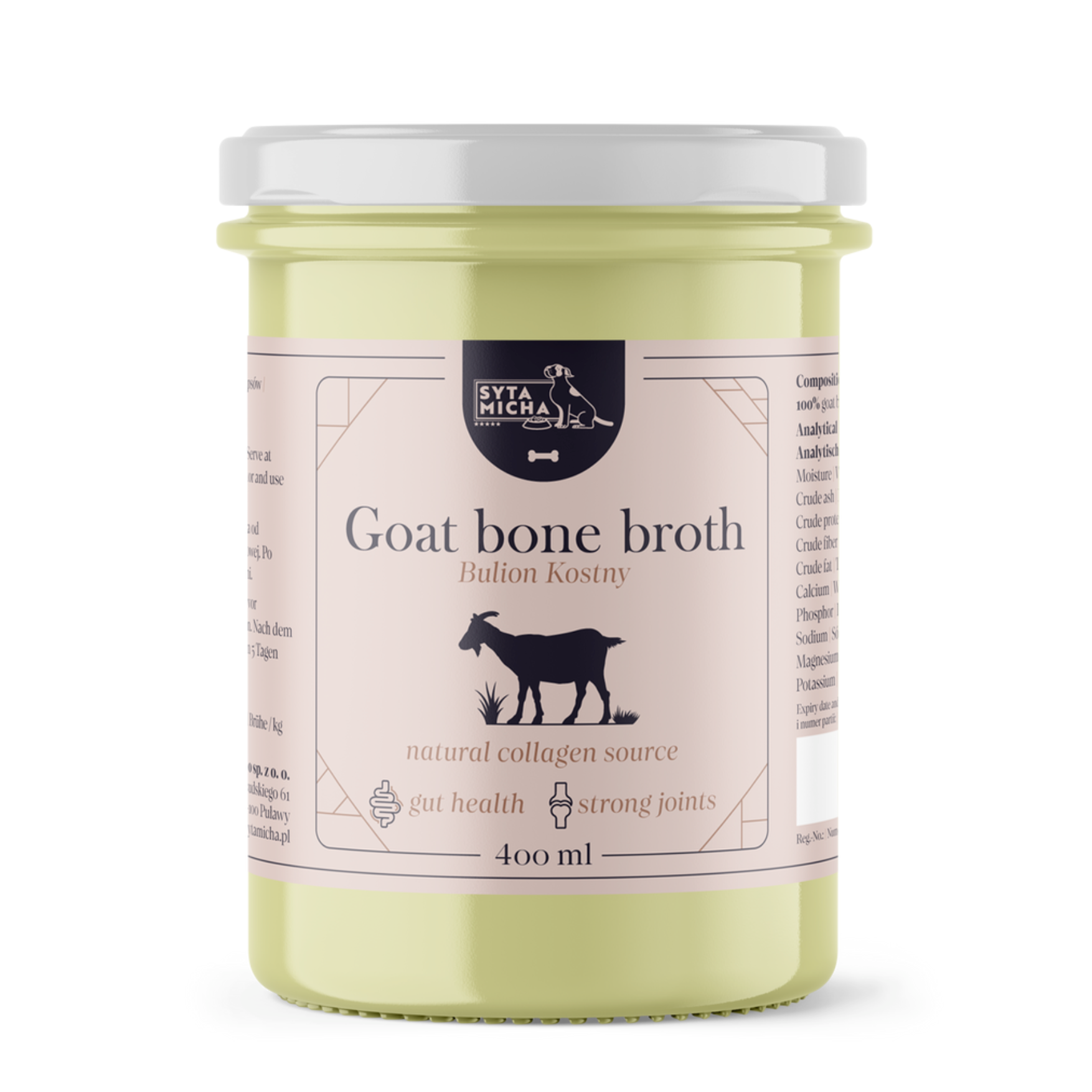 SYTA MICHA BULION Z KOŚCI KOZICH 400 ML