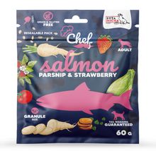 SYTA MICHA CHEF SUCHA KARMA DLA PSA ŁOSOŚ 60G