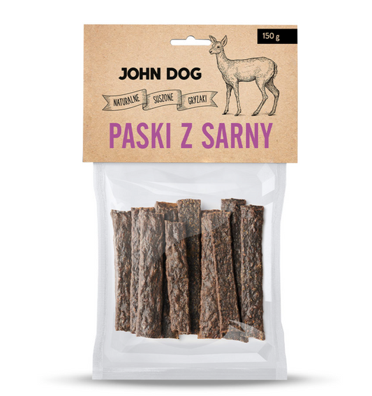 JOHN DOG PRZYSMAKI DLA PSA PASKI Z SARNY 150G