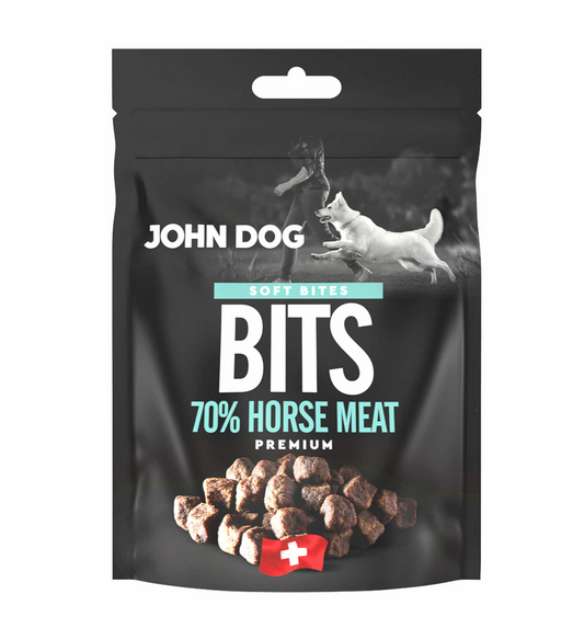 JOHN DOG PRZYSMAKI DLA PSA CHAPSY SOFT KONINA 100G