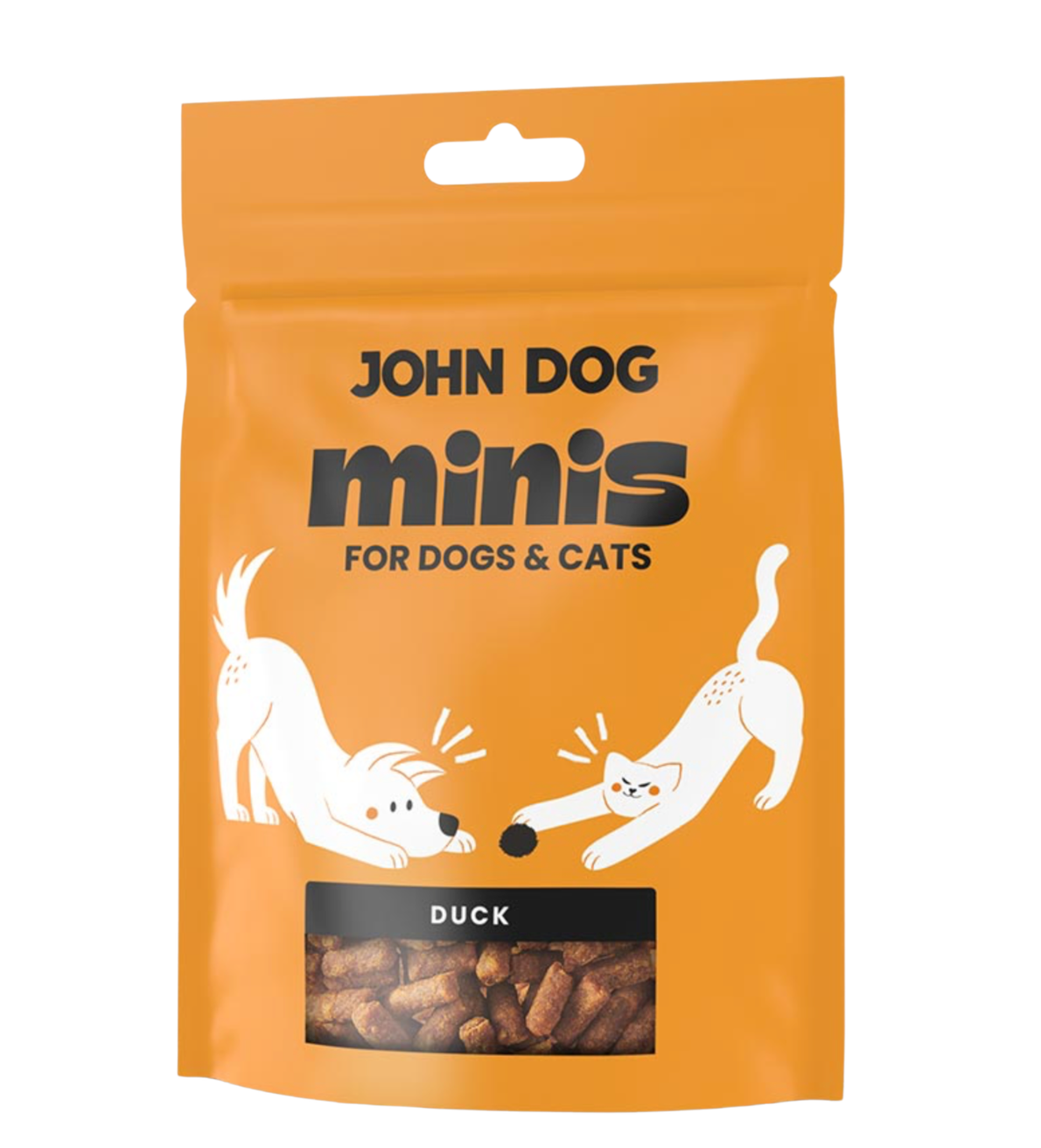 JOHN DOG MINIS PRZYSMAKI DLA PSA MINI STICKS KACZKA 80G