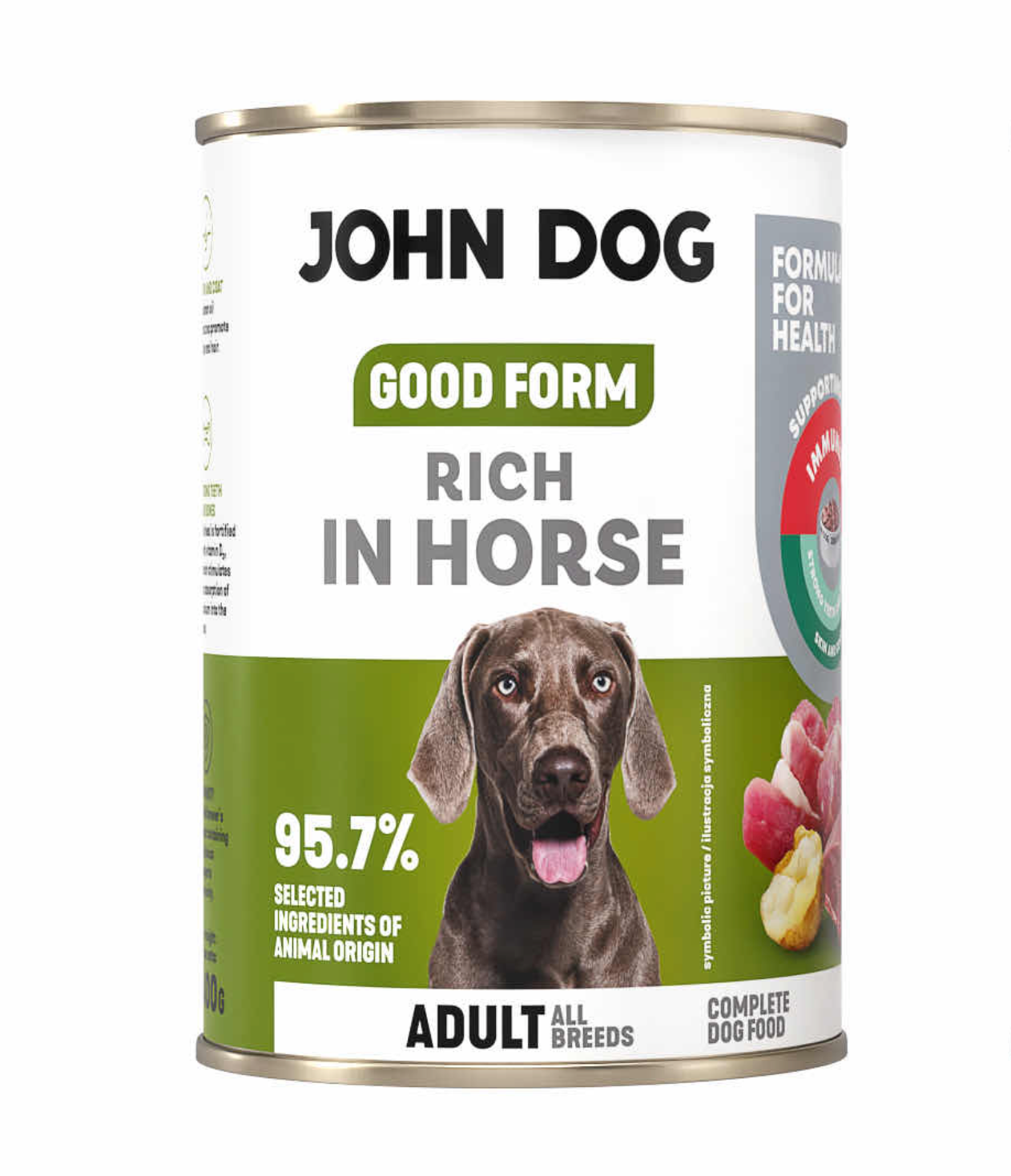 JOHN DOG GOOD FORM MOKRA KARMA DLA PSA BOGATA W KONINĘ 400G