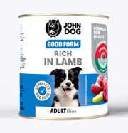JOHN DOG GOOD FORM MOKRA KARMA DLA PSA BOGATA W JAGNIĘCINĘ 800G