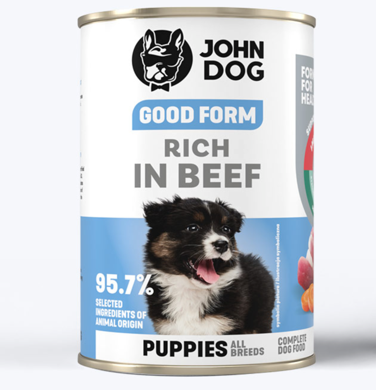 JOHN DOG GOOD FORM MK JUNIOR PIES BOGATA W WOŁOWINĘ 400G