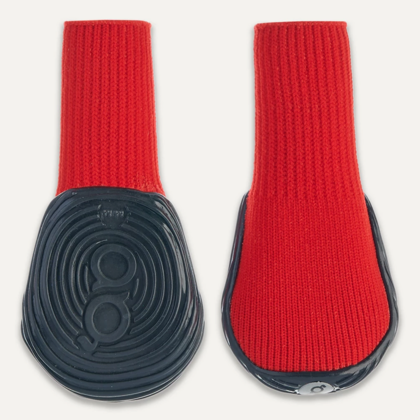 GOOEEZ REGULAR DOG BOOTS (2-PACK) 2XS RED/BLACK - BUCIKI DLA PSIAKA
