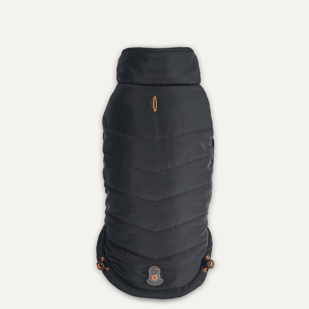 GOOEEZ MOCK NECK SIGNATURE JACKET L BLACK/BLACK - KURTECZKA DLA PSIAKA