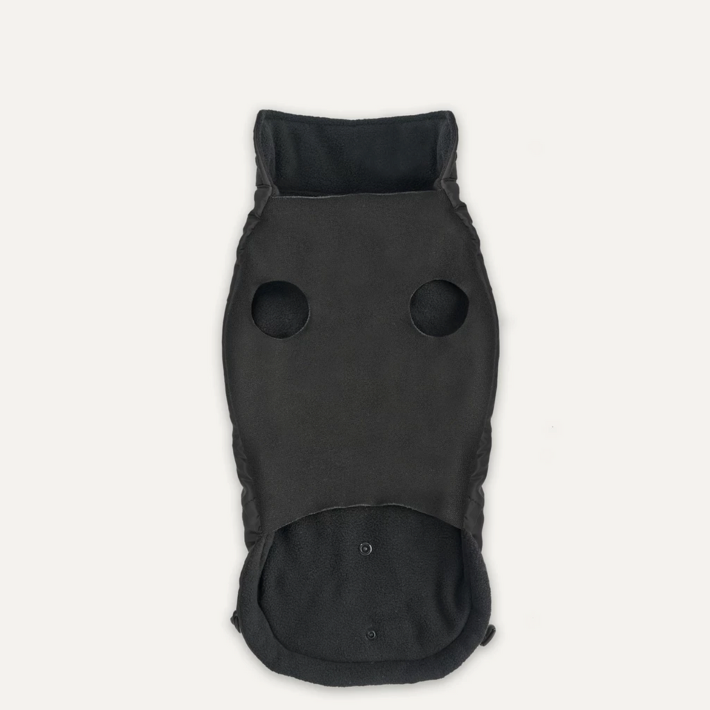 GOOEEZ MOCK NECK SIGNATURE JACKET L BLACK/BLACK - KURTECZKA DLA PSIAKA