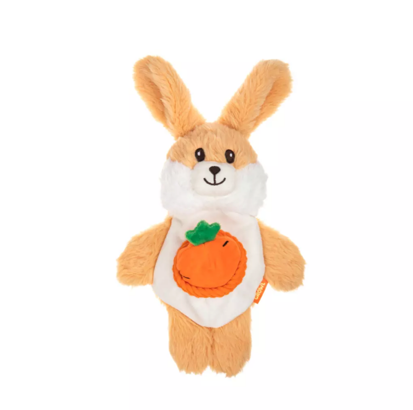 GROWL SNACKERZ BUNNY BROWN - PLUSZOWA ZABAWKA