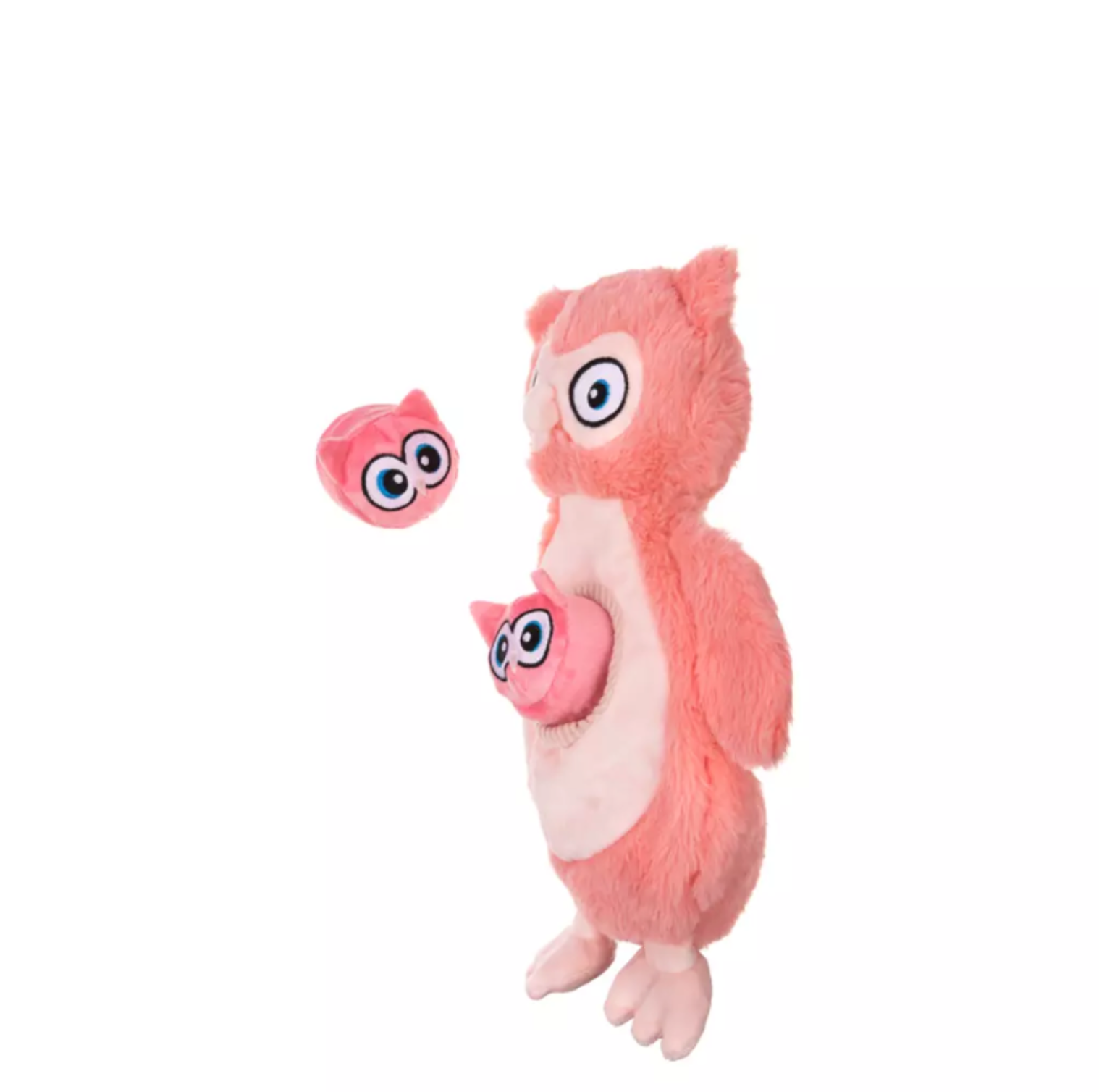 GROWL SIDEKICKS OWL PINK - PLUSZOWA NORKA