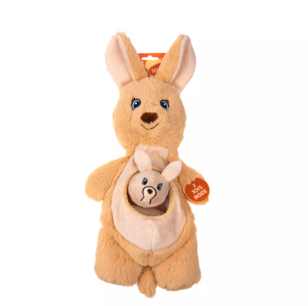 GROWL SIDEKICKS KANGAROO BROWN - PLUSZOWA NORKA