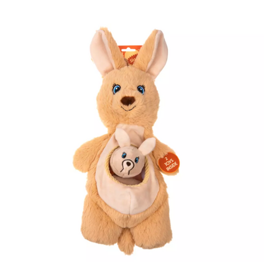 GROWL SIDEKICKS KANGAROO BROWN - PLUSZOWA NORKA