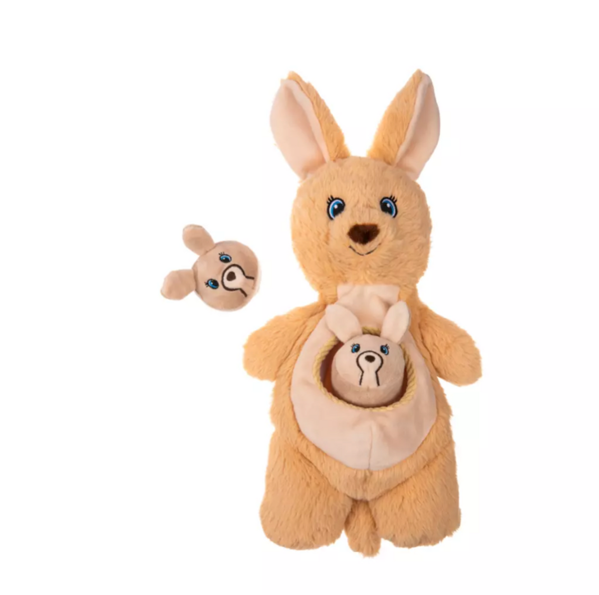 GROWL SIDEKICKS KANGAROO BROWN - PLUSZOWA NORKA