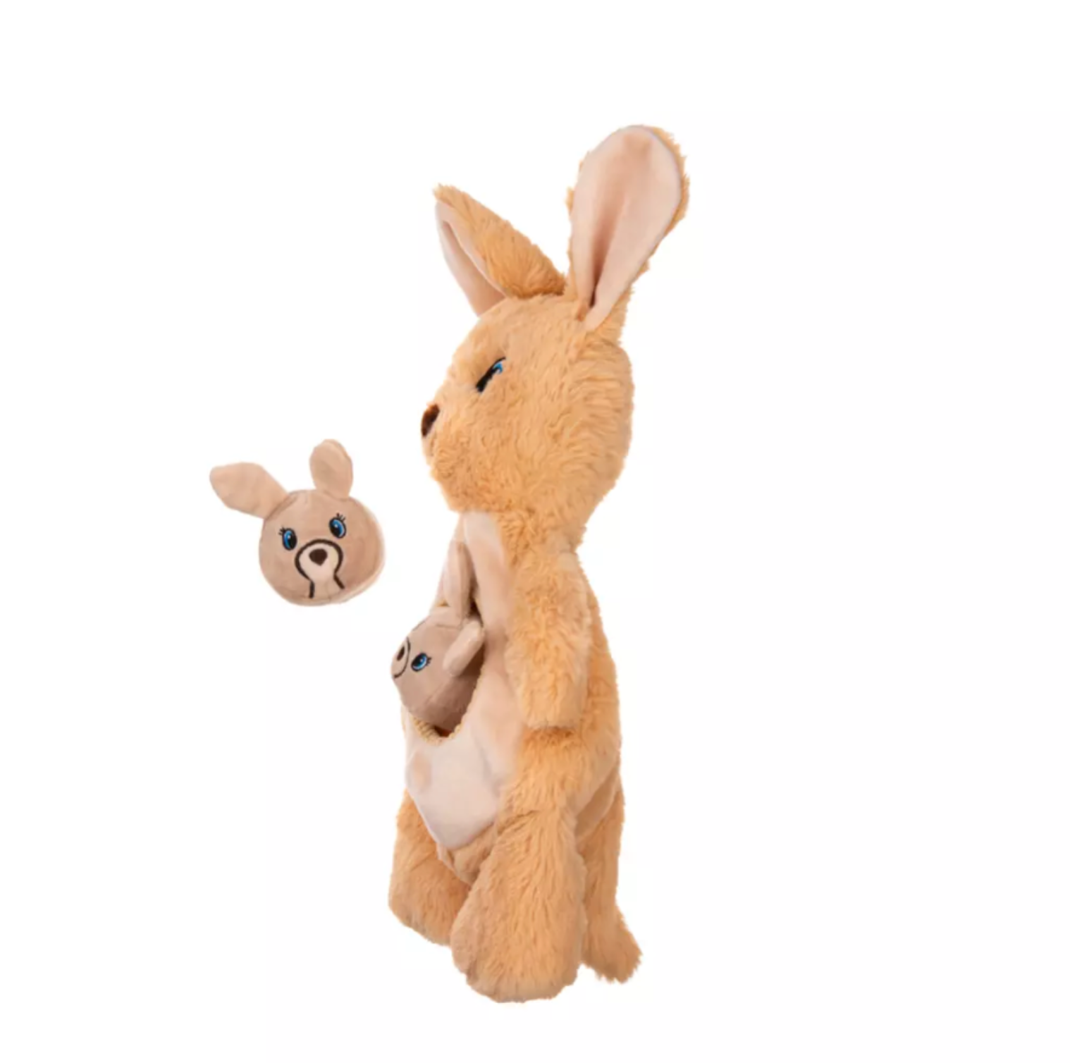 GROWL SIDEKICKS KANGAROO BROWN - PLUSZOWA NORKA