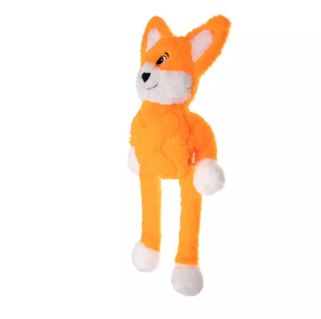 GROWL PULLDOZERS FOX ORANGE - PLUSZOWA ZABAWKA