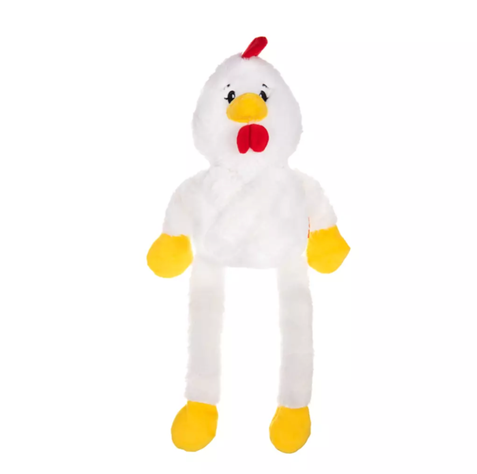 GROWL PULLDOZERS CHICKEN WHITE - PLUSZOWA ZABAWKA